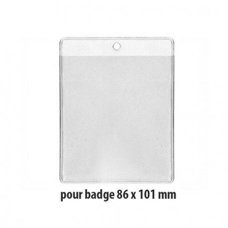 Porte-badge souple - Ref PBS/12R