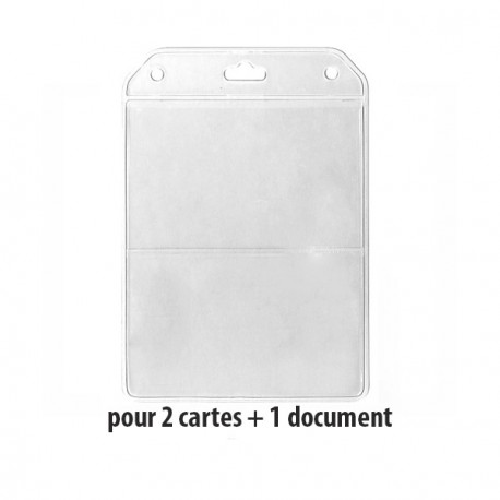 Porte-badge - Ref PBS/DUO