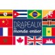 Drapeau monde