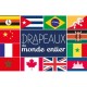 Drapeau monde