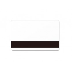 Hico magnetic stripe card