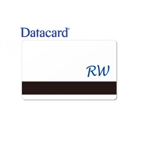 Magstripe rewritable blue PVC cards