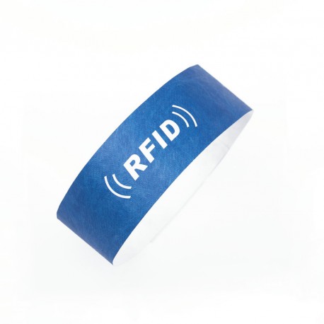 Bracelet TYVEK RFID