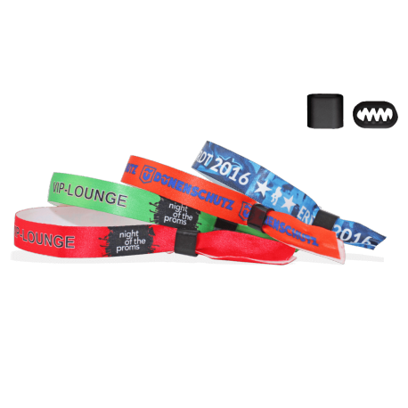 Wristband with clip