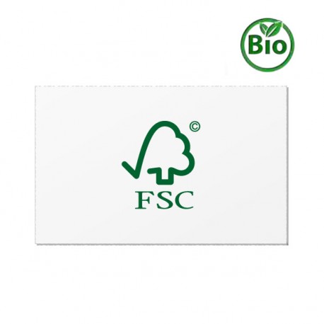 Badge carton ECOLabel FSC