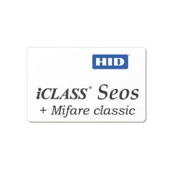 Badge ICLASS SEOS + MIFARE