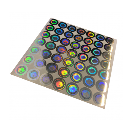 Holographic stickers