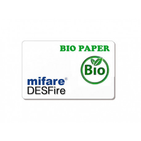 Badge MIFARE - DESFIRE BIO PAPER