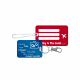 Carte bagage - Ref PEB/PVC