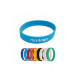 Wristband silicon
